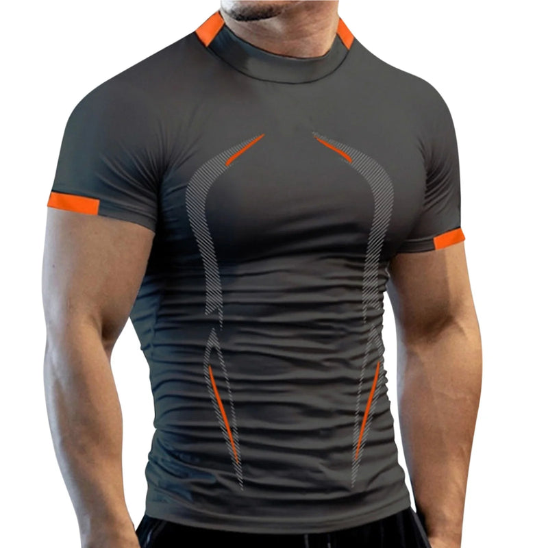 Camisa de Academia Masculina Altíssima Compressão