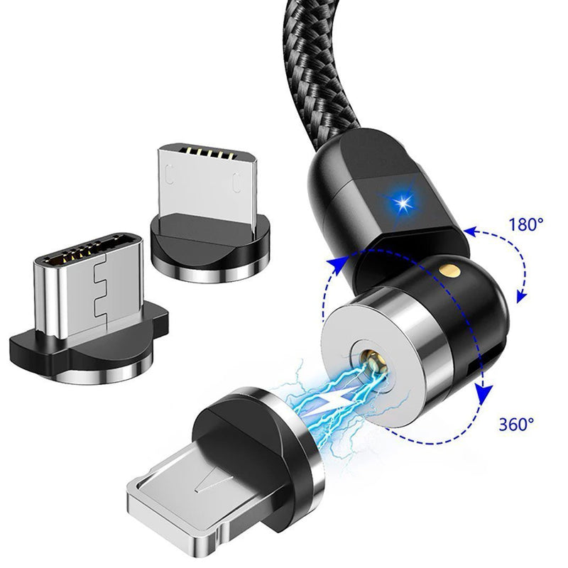 Cable Flash ® - Cabo 2 Metros + 3 Plugues Magnético. - Compre Agora